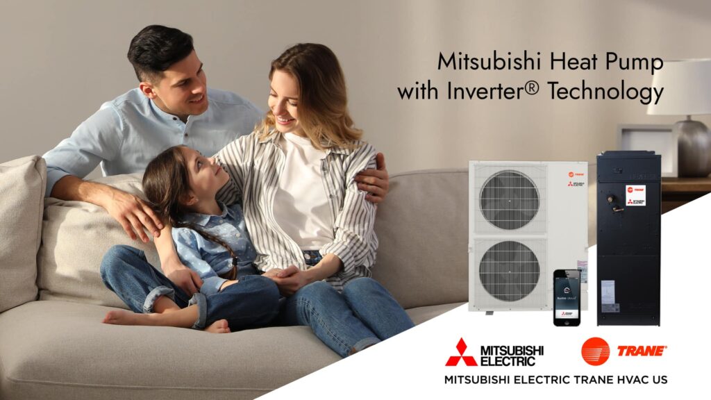 Mitsubishi Heat Pump Inverter Technology Family Background 1