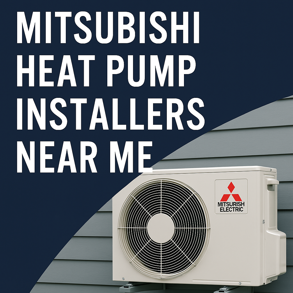 Mitsubishi heat pump installers near me