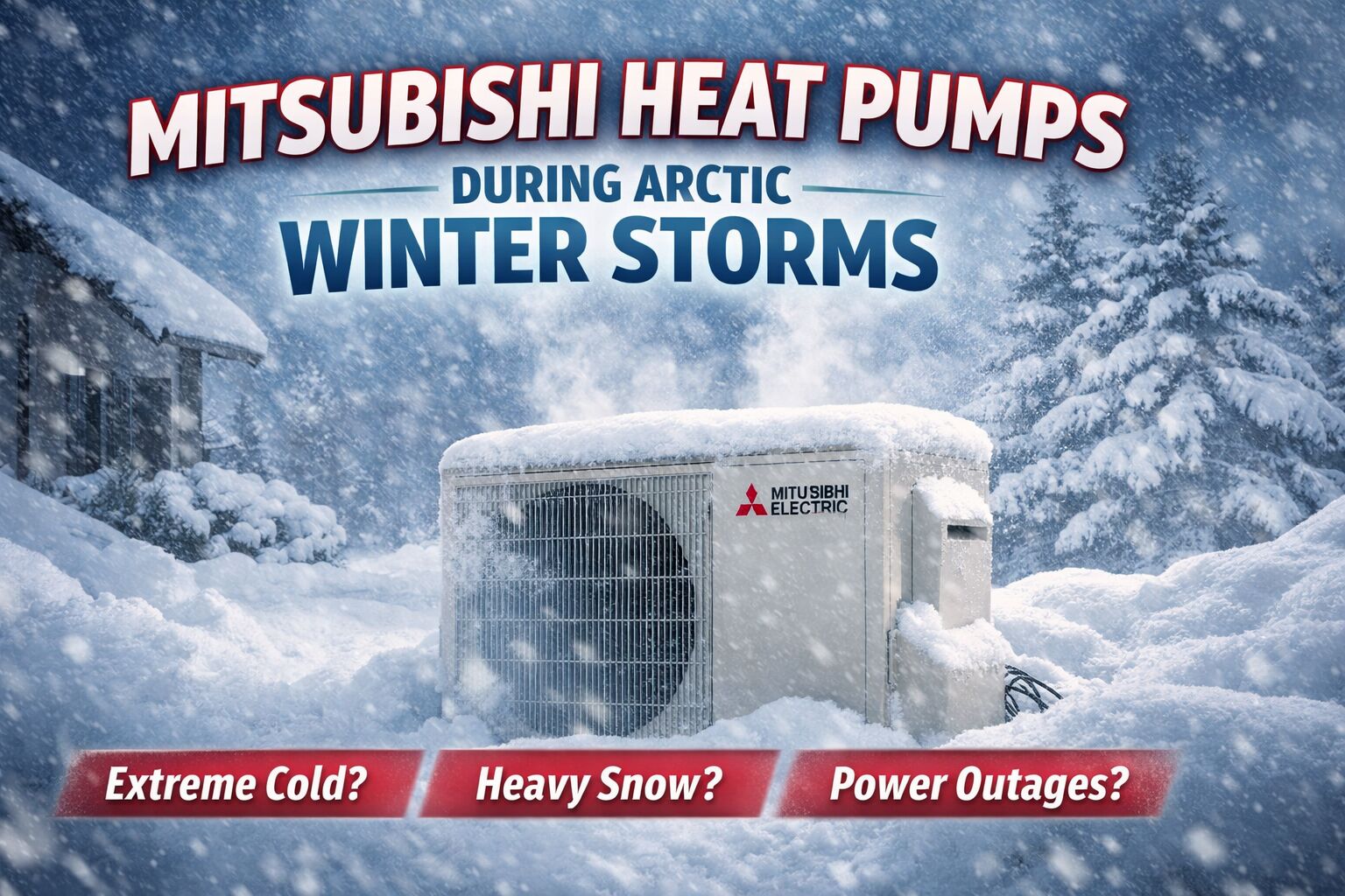 Mitsubishi Heat Pump Winter Storm